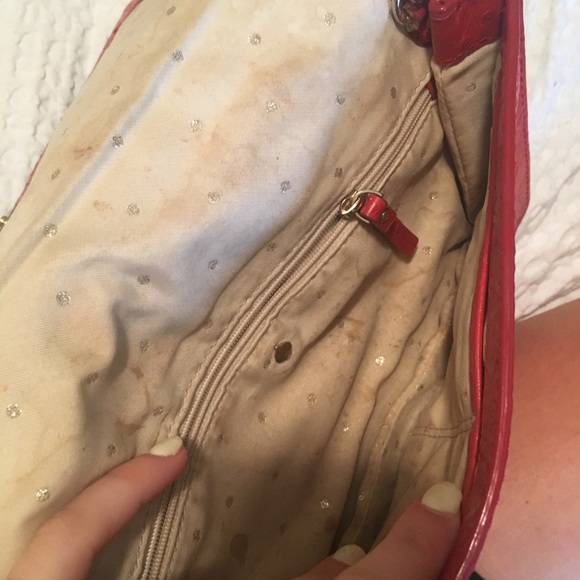 Orangey-red Kate Spade handbag - Picture 6 of 7